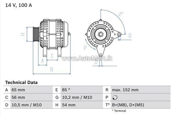 Image of OPEL ASTRA G ASTRA H ALTERNATOR - For Sale
