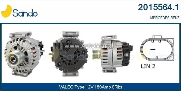 Image of MERCEDES BENZ W212 S212X204 ALTERNATOR - For Sale
